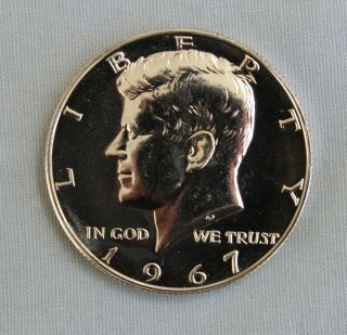 1967 Sms Kennedy 40 Silver Half Dollar 9378