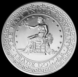 2018 1 Oz.  999 Fine Silver Trade $1 Dollar East India Company Coin Brilliant Unc