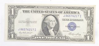 Crisp - 1935 - E United States Dollar Currency $1.  00 Silver Certificate 318