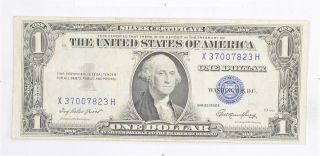 Crisp - 1935 - E United States Dollar Currency $1.  00 Silver Certificate 123