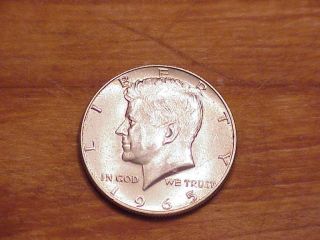 1965 - P Kennedy 40 Silver Half Dollar U - Grade