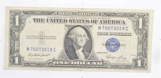 Crisp - 1935 - E United States Dollar Currency $1.  00 Silver Certificate 102