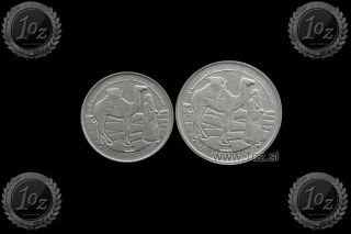 Western Sahara Set 2 Coins 1992: 1 Peseta,  2 Pesetas 1992 (camel) Xf