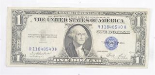 Crisp - 1935 - E United States Dollar Currency $1.  00 Silver Certificate 104