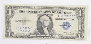 Crisp - 1935 - E United States Dollar Currency $1.  00 Silver Certificate 047