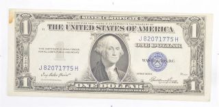 Crisp - 1935 - E United States Dollar Currency $1.  00 Silver Certificate 064