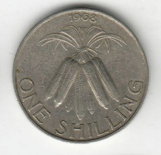 Malawi 1 Shilling 1968 238b By Coinmountain