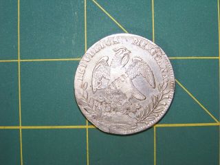 Mexico 1831 8 Reales.  903 Silver Counter - Stamped