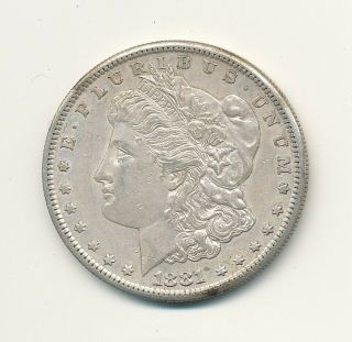 1881 - S Morgan Silver Dollar Collectible Exact Shown
