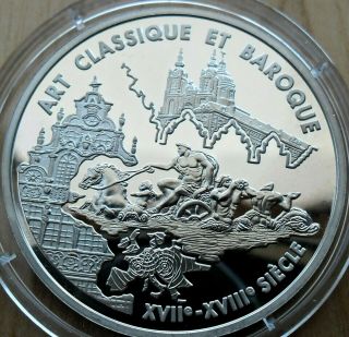 France 6.  55957 Francs 2000,  22.  2 Grams Silver Proof,  Art Classique Et Baroque