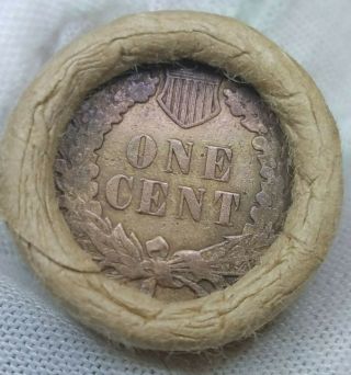 Indian Head Tails/tails Obw Roll (just Found At Estate On 9/26/19) Roll1