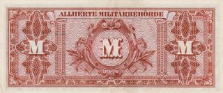 Germany:P - 197a,  100 Mark,  1944,  WWII,  ALLIED MILITARY CURRENCY, 2