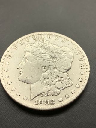 1883 Cc Morgan Silver Dollar Vf