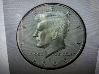 2009 - P - D - - S Kennedy Half Dollar - 3 Coins