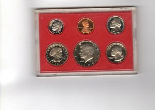 1980 S Us Proof Coin Set Of 6 Coins