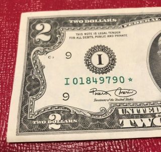 2003 US Two Dollars Star Note from Minneapolis Minnesota 2