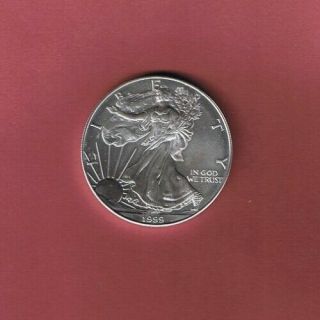 1999 1 Oz American Silver Eagle.  999 Pure.  Brilliant Uncirculated