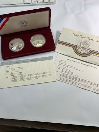 1983 1984 United States Olympic Coin Proof Set