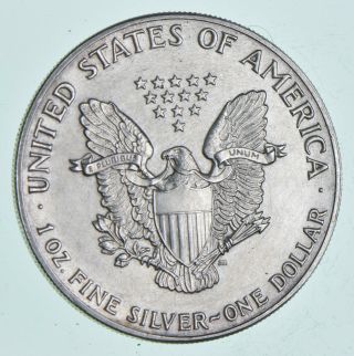 Better Date 1987 American Silver Eagle 1 Troy Oz.  999 Fine Silver 974 2