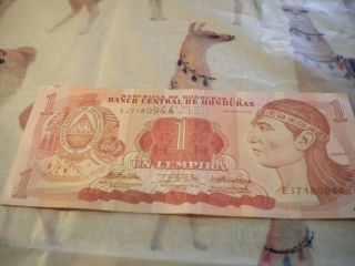 2010 Banknote From Honduras Plus A Surprise Bonus Note