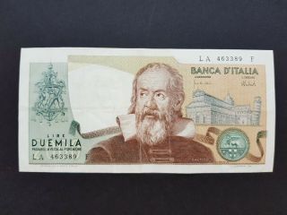 Italy 2000 Lire 1973 / Xf