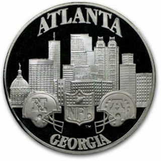 Limited Edition Bowl Commemorative 1994 Atlanta Georgia 2 Oz.  999 Silver