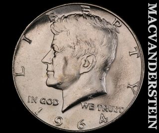 1964 Kennedy Half Dollar - Gem Brilliant Uncirculated I2498