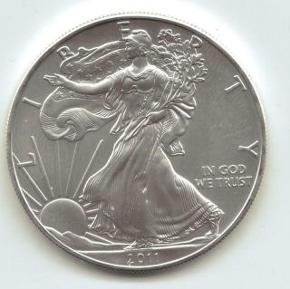 2011 American Silver Eagle.  1 Troy Oz.  999 Silver