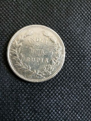 1912 Portuguese India 1 Rupee