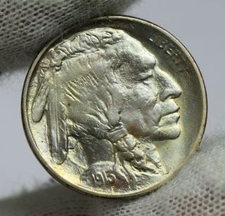 1913 Buffalo Nickel 5c Type 1 Copper - Nickel Coin