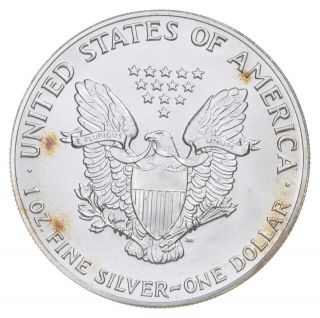 Better Date 1987 American Silver Eagle 1 Troy Oz.  999 Fine Silver 090 2