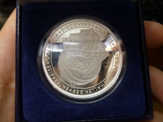 Space Shuttle Program Silver Proof Coin (1oz.  -.  999 Fine Silver) Nasa