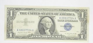 Crisp - 1957 - A United States Dollar Currency $1.  00 Silver Certificate 480