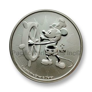 Niue 2017 Disney Characters Mickey Mouse $2 1 Oz Silver Sku 7402