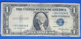 Series 1935 - E U.  S.  One Dollar $1 Star Note Silver Certificate