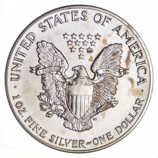 Better Date 1987 American Silver Eagle 1 Troy Oz.  999 Fine Silver 371 2