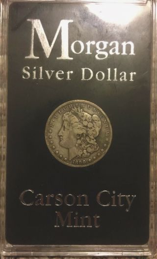 1890 Cc Carson City 90 Silver Morgan Dollar $1 Coin