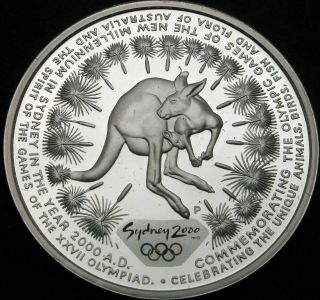 Australia 5 Dollars 2000 Proof - Silver - Sydney Olympics Kangaroo - 1513 ¤