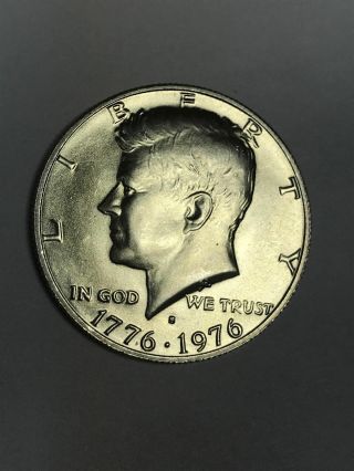 1976 - S 40 Silver Uncirculated Kennedy Half Dollar