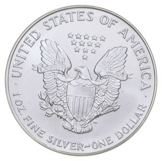 Better Date 1987 American Silver Eagle 1 Troy Oz.  999 Fine Silver 802 2