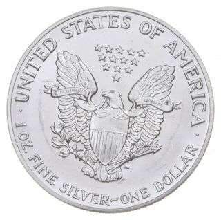 Better Date 1987 American Silver Eagle 1 Troy Oz.  999 Fine Silver 970 2