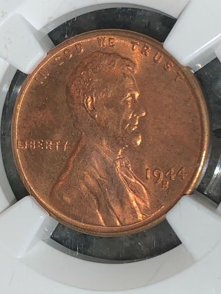 1944 - s Wheat Penny MS66RD NGC 5