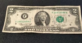 1976 Series $2 Two Dollar Bills (united States)
