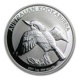 2011 Australia 1 Oz Silver Kookaburra (from Roll)