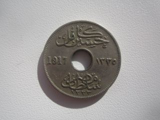 1917 H EGYPT 5 MILLIEMES 2