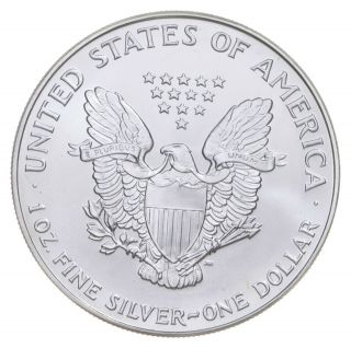 Better Date 1987 American Silver Eagle 1 Troy Oz.  999 Fine Silver 796 2