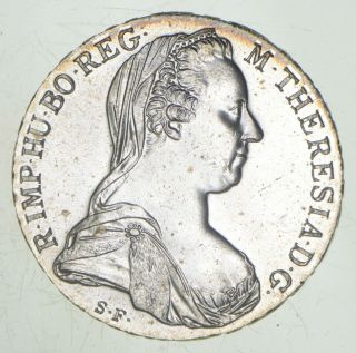 Stunning - 1780 Austria Maria Theresa Silver Thaler 347