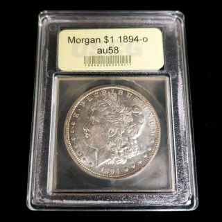 1894 O Us United States Morgan Silver $1 One Dollar Uscg Collector Coin Ga5111