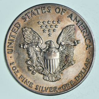 Better Date 1987 American Silver Eagle 1 Troy Oz.  999 Fine Silver 952 2