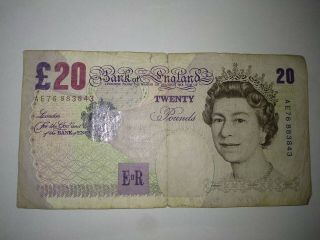 Bank of England Twenty pounds/Ten pounds 1999 - 2000 3
